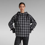 G-STAR Outlet Smock Top Hooded Multi color