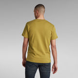 G-STAR Outlet Circle Graphic T-Shirt Brown