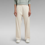 G-STAR Outlet Wide Leg Track Pants White
