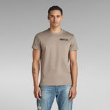 G-STAR Outlet Premium Core 2.0 T-Shirt Beige