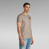 G-STAR Outlet Premium Core 2.0 T-Shirt Beige
