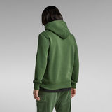G-STAR Outlet Triple Raw. Hoodie Green