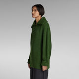 G-STAR Outlet Skipper Loose Knitted Sweater Green