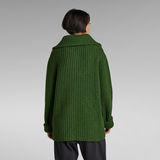 G-STAR Outlet Skipper Loose Knitted Sweater Green