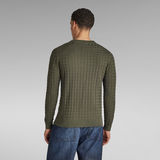G-STAR Outlet Table Knitted Sweater Green