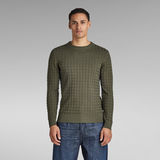 G-STAR Outlet Table Knitted Sweater Green
