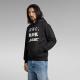 G-STAR Outlet Triple Raw. Hoodie Black