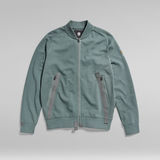 G-STAR Outlet Bomber Sweat Jacket Green