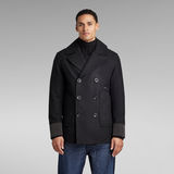 G-STAR Outlet Wool Peacoat Black