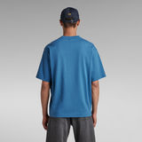G-STAR Outlet Unisex Boxy Base T-Shirt Medium blue