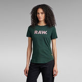 G-STAR Outlet Raw. Slim T-Shirt Green