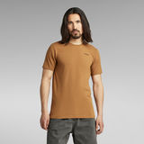 G-STAR Outlet Slim Base T-Shirt Brown