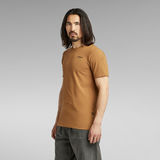 G-STAR Outlet Slim Base T-Shirt Brown