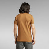 G-STAR Outlet Slim Base T-Shirt Brown