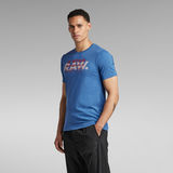 G-STAR Outlet Raw Originals Slim T-Shirt Medium blue