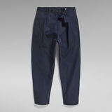 G-STAR Outlet Pantalones Unisex Plisado Chino Relaxed Azul oscuro