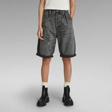 G-STAR Outlet Unisex Pleated Relaxed Chino Shorts Grey