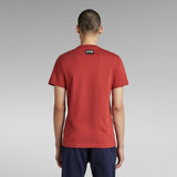 G-STAR Outlet GS RAW Denim Logo T-Shirt Red