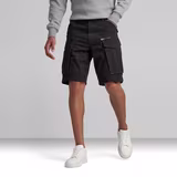 G-STAR Outlet Rovic Zip Relaxed Shorts Black