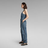 G-STAR Outlet 3D Bib Overall Medium blue