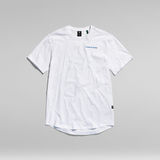 G-STAR Outlet Lash Back Text T-Shirt White