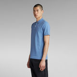 G-STAR Outlet Dunda Slim Polo Medium blue