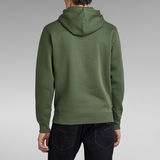 G-STAR Outlet Sudadera Premium Core Hooded Verde