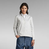 G-STAR Outlet Zip Shirt Grey