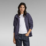 G-STAR Outlet Premium Core 2.1 Zip Thru Hoodie Purple