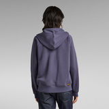 G-STAR Outlet Premium Core 2.1 Zip Thru Hoodie Purple