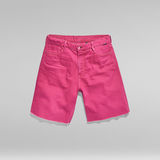 G-STAR Outlet Unisex Type 89 Bermuda Shorts Pink