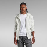 G-STAR Outlet Sudadera Premium Core Hooded Zip Gris