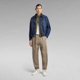 G-STAR Outlet Unisex Pleated Relaxed Chino Beige