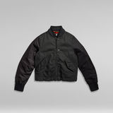 G-STAR Outlet Drawstring Bomber Jacket Black