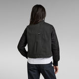 G-STAR Outlet Drawstring Bomber Jacket Black