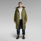 G-STAR Outlet Pillow Whistler Hooded XL Parka Green