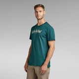 G-STAR Outlet GS Raw Graphic T-Shirt Green