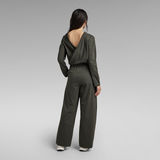 G-STAR Outlet Wide Leg Jumpsuit Grey