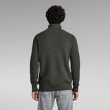 G-STAR Outlet Stencil Graphic Turtle Knit Grey