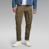 G-STAR Outlet Rovic Zip 3D Regular Tapered Pants Green