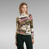 G-STAR Outlet Lecite Slim Turtle Top Multi color
