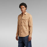 G-STAR Outlet Cargo Regular Shirt Brown
