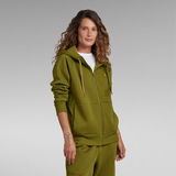 G-STAR Outlet Premium Core 2.1  Zip Thru Hoodie Green