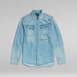 G-STAR Outlet Camisa 3301 Regular Denim Azul claro