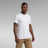 G-STAR Outlet Back Graphic Text T-Shirt White
