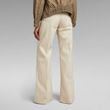G-STAR Outlet Deck Ultra High Wide Leg Jeans White