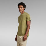 G-STAR Outlet Pigment Dye T-Shirt Green