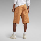 G-STAR Outlet Pleated Chino Shorts Brown