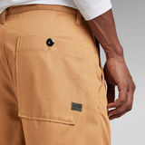 G-STAR Outlet Pleated Chino Shorts Brown