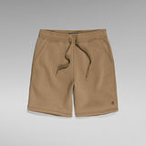 G-STAR Outlet Premium Core Sweat Shorts Brown